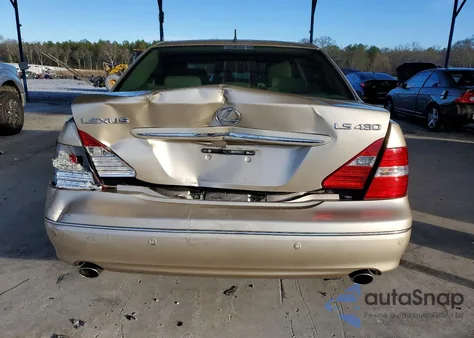 2005 Lexus Ls 430 z USA, uszkodzony, nr VIN JTHBN36F955013202